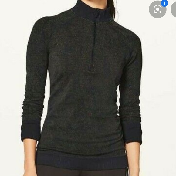 lululemon athletica Tops - Lululemon Restless Half Zip Pullover Sweater